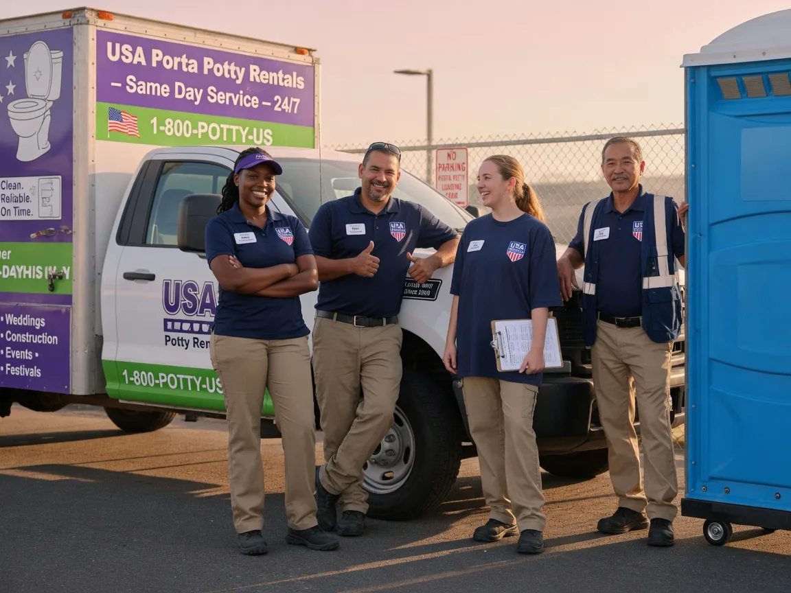 Porta Potty Rental company in Huntsville, TX